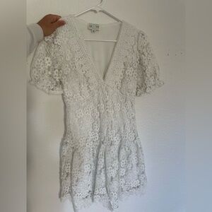 White Lace Dress